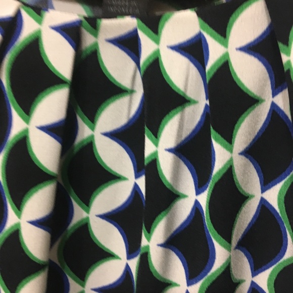 *3 for $20* Worthington Geometric Print Blouse - Picture 2 of 5